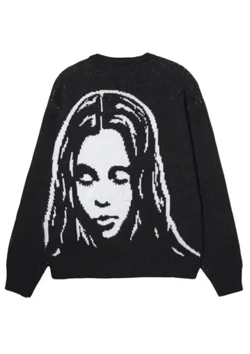 X-girl FACE KNIT CARDIGAN