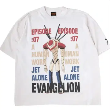 새상품 신세기 에반게리온 EVANGELION:95 T셔츠 USA제