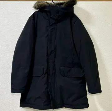 울트라 웜 하이브리드 다운 코트 블랙 XL