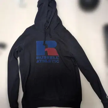 RUSSELL ATHLETIC 블랙 후드티 XXL