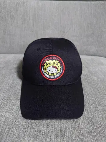 산리오 헬로키티 신일본 프로레슬링 콜라보 캡