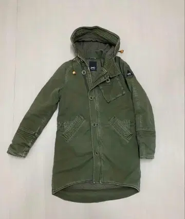 [ 레어 ] 정가 10만 엔 덴함 DENHAM 밀리터리 모즈 코트