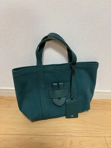 TILA MARCH 다크 그린 토트백