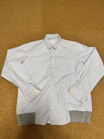 sacai 셔츠 절개 립 2 사카이 절개