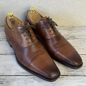 MAGNANNI 마그나니 가죽 드레스 슈즈 브라운 41