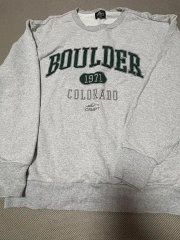 맨투맨 사이즈 L CAMP7 BOULDER 1971 COLORADO
