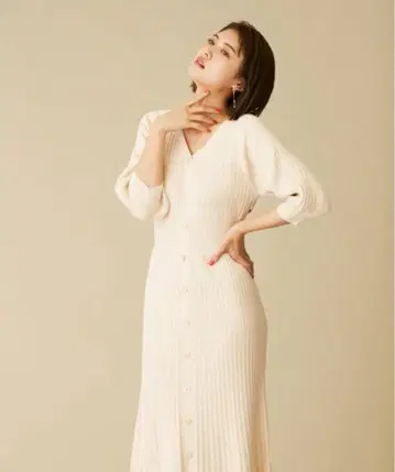 택 포함 JILL by JILLSTUART 니트 원피스