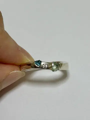[정품] STAR JEWELRY 스타 주얼리 하트 스톤 반지