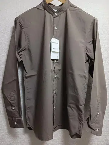 SHIPS any: LIM BLESS 밴드 카라 셔츠