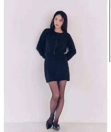 glitter mini skirt / Andequal