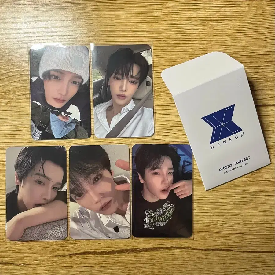 ハヌム 中華ペンミ 特典トレカ 4枚セット 장한음 Jang Han-eum fanmeeting photocard set poca set wts #장한음,#장한음