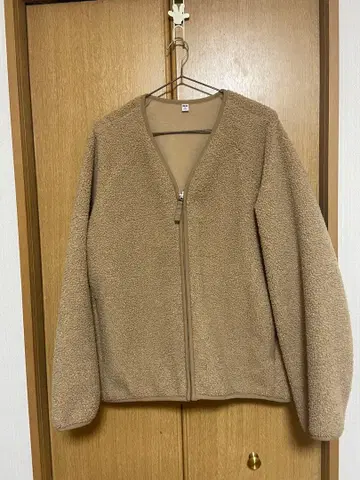 노카라 자켓 XL 베이지 블랙 2종 세트 유니클로