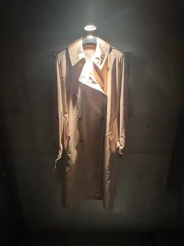 Auralee FINX POLYESTER BIG TRENCH COAT 3