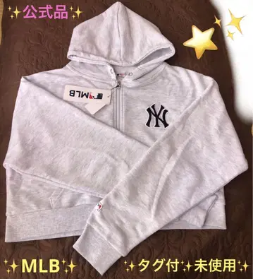 새상품 택 포함 MLB 공식 NY 후드티 화이트 로고 자수 가을 겨울