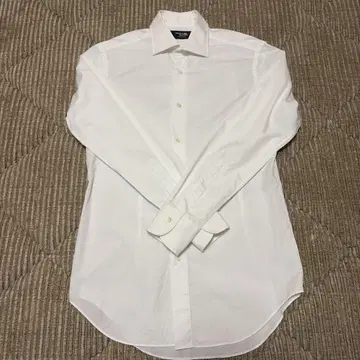 Maker's Shirt Kamakura 화이트 브로드 크로스