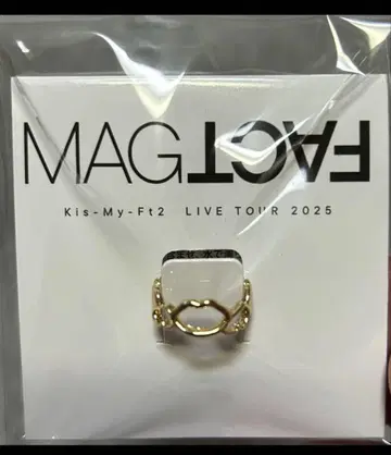 Kis-My-Ft2 MAGFACT 이어커프 2025