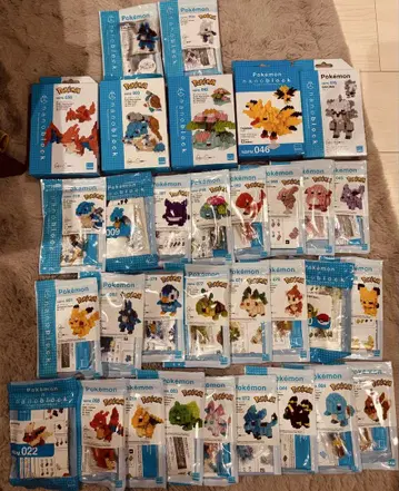 포켓몬 nanoblock 묶음 판매