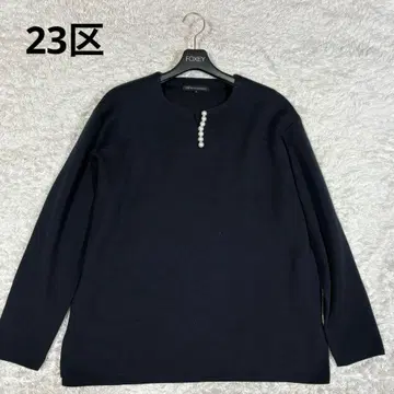 새상품급 23구 펄 니트 오버 사이즈 40