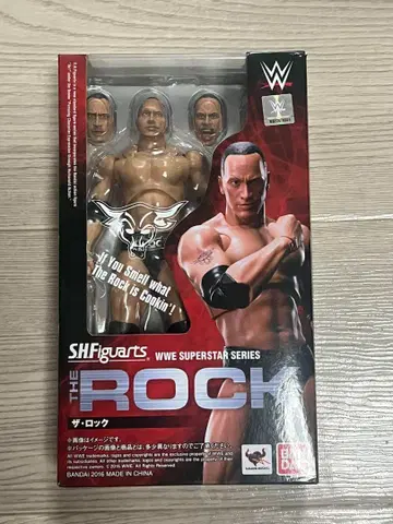 SHFiguarts 더 락 WWE 피규어