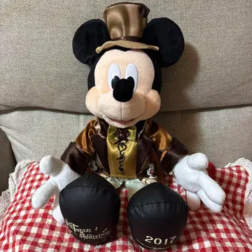 미키 테이블 이즈 웨이팅 봉제 인형