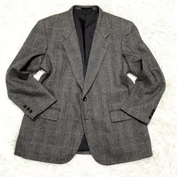 [ 새상품급 ] montroche 테일러드 자켓 캐시미어 혼방 트위드