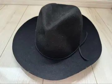 블랙 울 펠트 카우보이 햇