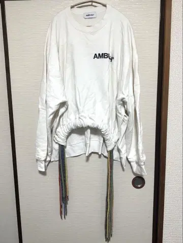 AMBUSH 후드티 화이트 L