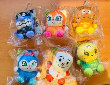 세균맨 멜론빵나 짤랑이 코킨 식빵맨 카레빵맨 6종 세트