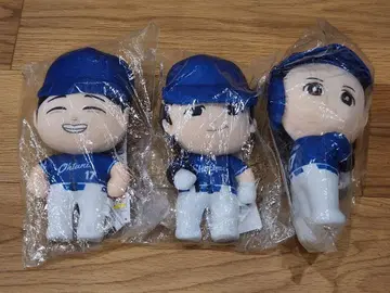 반다이 BANDAI 오타니 쇼헤이 봉제 인형 3종 세트 미사용품