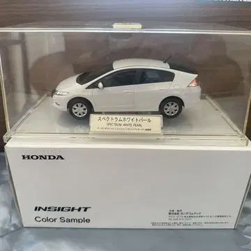 [컨디션 최상] 혼다 인사이트 스펙트럼 화이트 펄 딜러 컬러 샘플