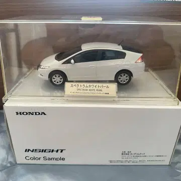 [컨디션 최상] 혼다 인사이트 스펙트럼 화이트 펄 딜러 컬러 샘플