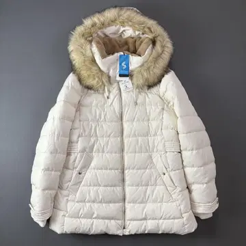 택 포함 미사용품 빅 사이즈 ZARA 다운 코트 퍼 포함