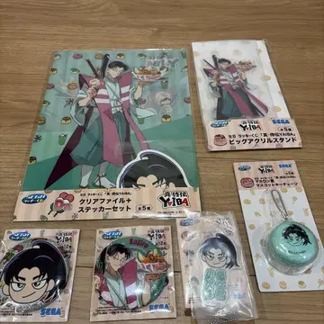 세가 럭키 쿠지 진 사무라이전 YAIBA 사사키 코지로 6종 컴플리트