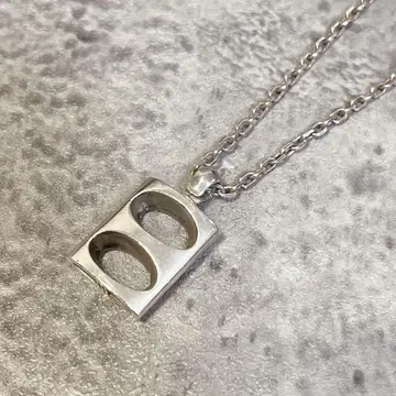 레어 새상품급 Dr MONROE 닥터 몬로 오벌 휠 목걸이