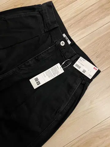 UNIQLO U 여성 데님 턱 팬츠 25