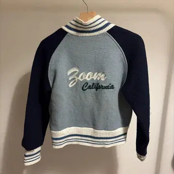 Zoom California 바시티 자켓 38 블루