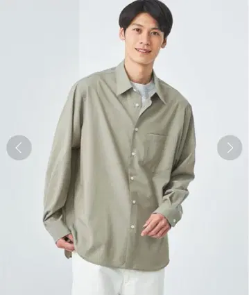 그린 레이블 릴랙싱 저스트 루즈 셔츠 M
