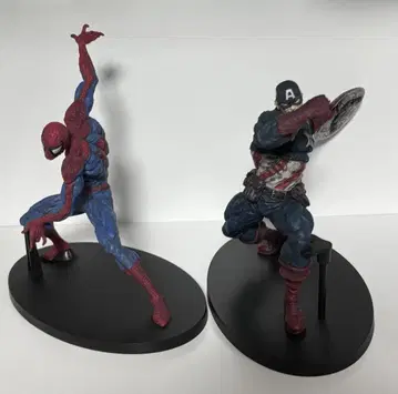 MARVEL 초인기화 캡틴 아메리카 스파이더맨 피규어