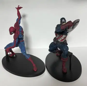 MARVEL 초인기화 캡틴 아메리카 스파이더맨 피규어