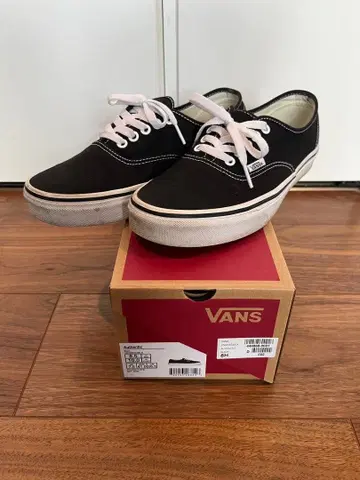 VANS 반스 Authentic 오센틱 Black