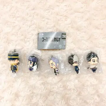 골든 카무이 피규어 마스코트 전 5종 풀 컴프