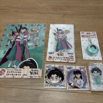 세가 럭키 쿠지 진 사무라이전 YAIBA 사사키 코지로 6종 컴플리트