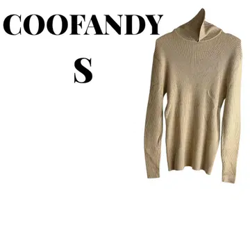 1점 한정 새상품급 COOFANDY 베이지 긴팔 스웨터 S