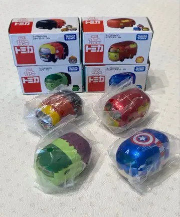 미사용 새상품 토미카 마블 츠무츠무 4개 세트