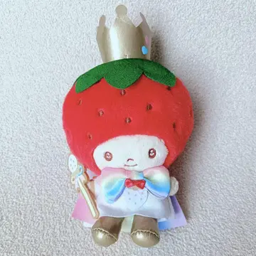 [ 익명 배송 ] 산리오 딸기 신문 딸기의 왕 마스코트