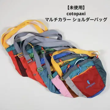 [ 미사용 ] cotopaxi 멀티 컬러 숄더백