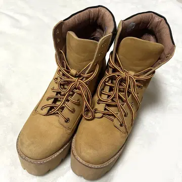 제프리 캠벨 팀버풍 통굽 부츠 24.5cm