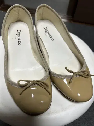 Repetto 베이지 발레 슈즈 37