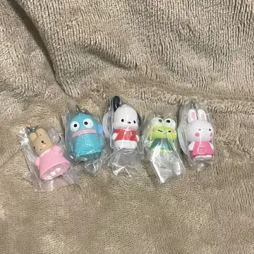 산리오 캐릭터즈 올스타즈 메지루시 참 5개 세트
