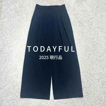 새상품 TODAYFUL Doubletuck Twill Trousers